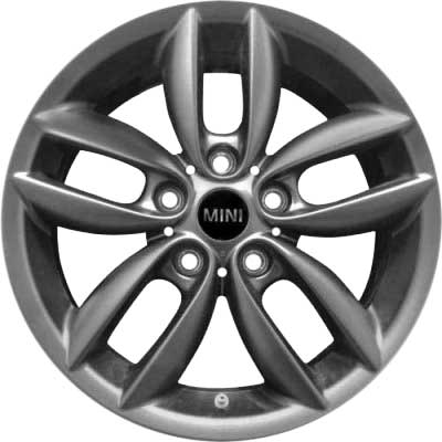 Mini R124 5-Star Double Spoke Anthracite Alloy Wheel Product Image #1