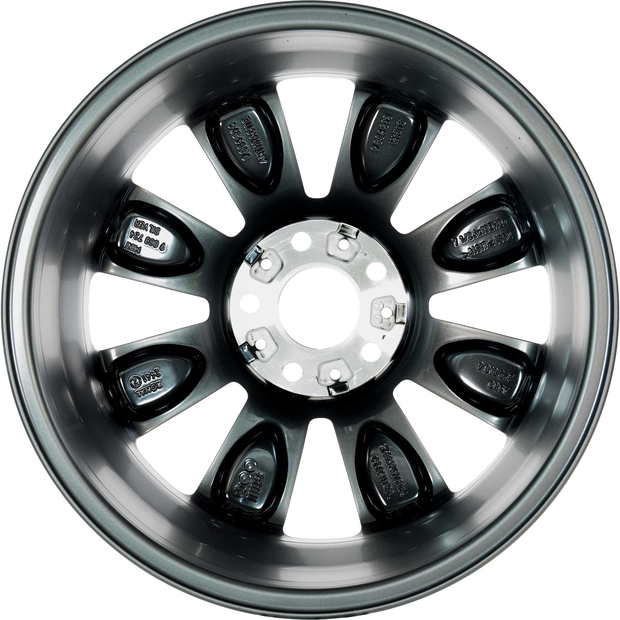 Mini R126 Turbo Fan Anthracite Alloy Wheel Product Image #3