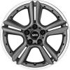 Mini R127 5-Star Double Spoke Anthracite Wheel Img 1