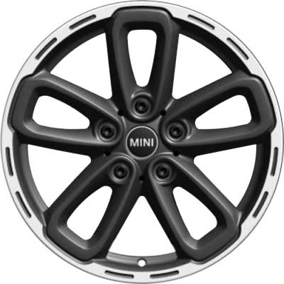 Mini R141 Star Spoke Triangle Anthracite Alloy Wheel Product Image #1