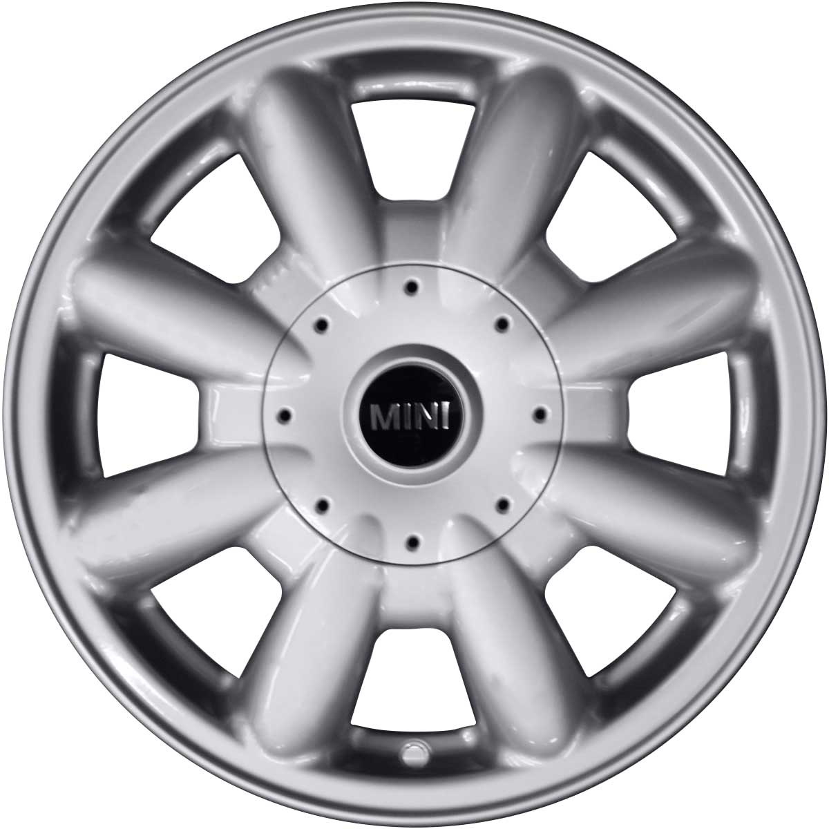 Mini R82 8 Spoke Silver Alloy Wheel Product Image #1