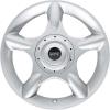 Mini R83 5 Spider Spoke Silver Wheel Img 1