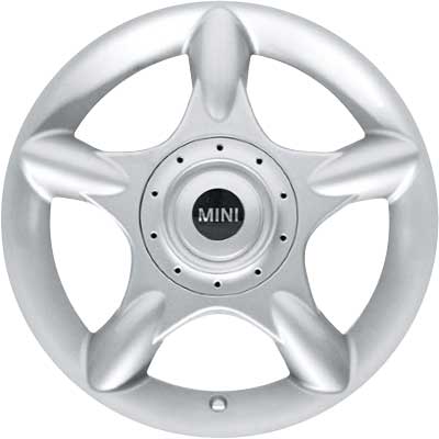 Mini R83 5 Spider Spoke Silver Alloy Wheel Product Image #1