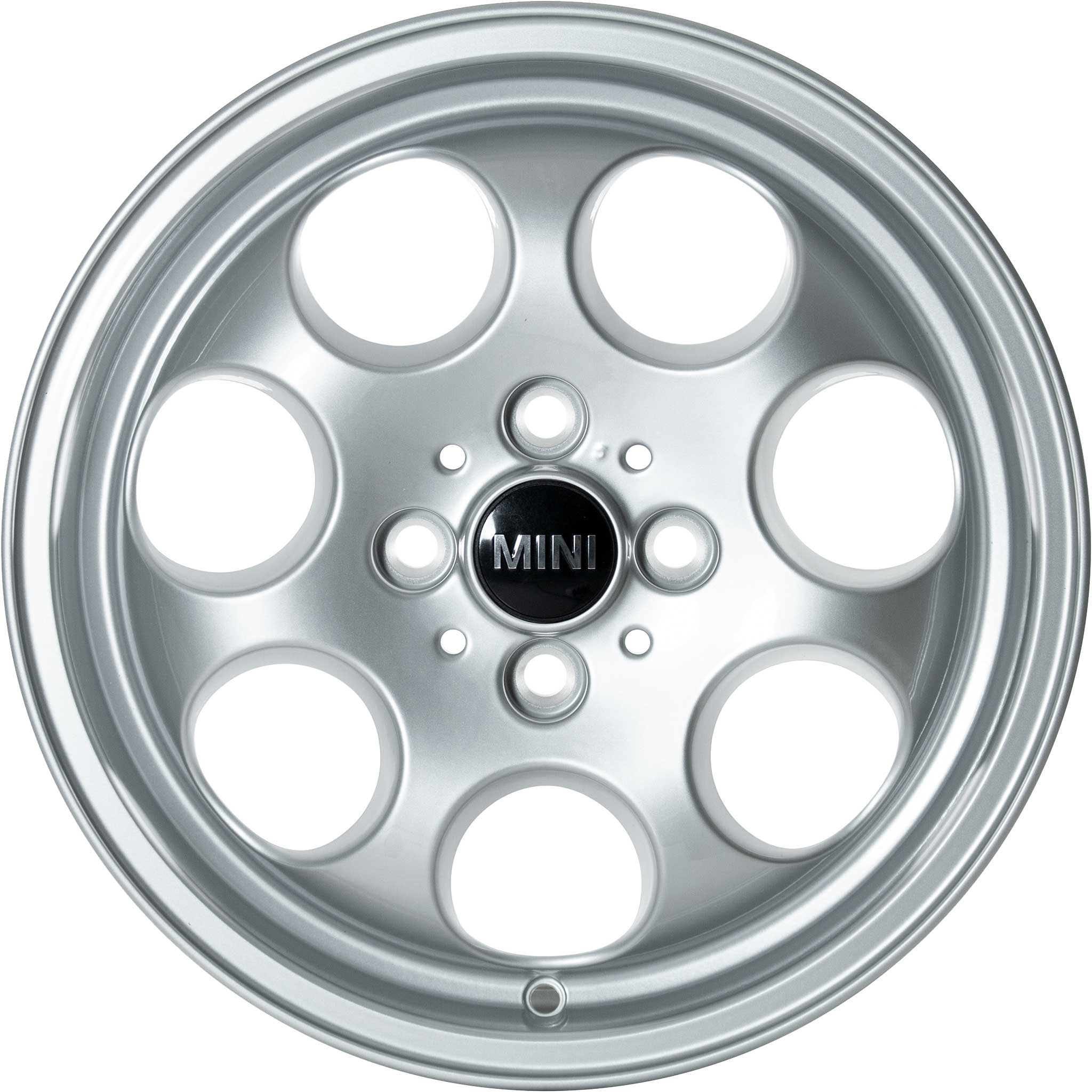 Mini R81 7 Hole Silver Alloy Wheel Product Image #1