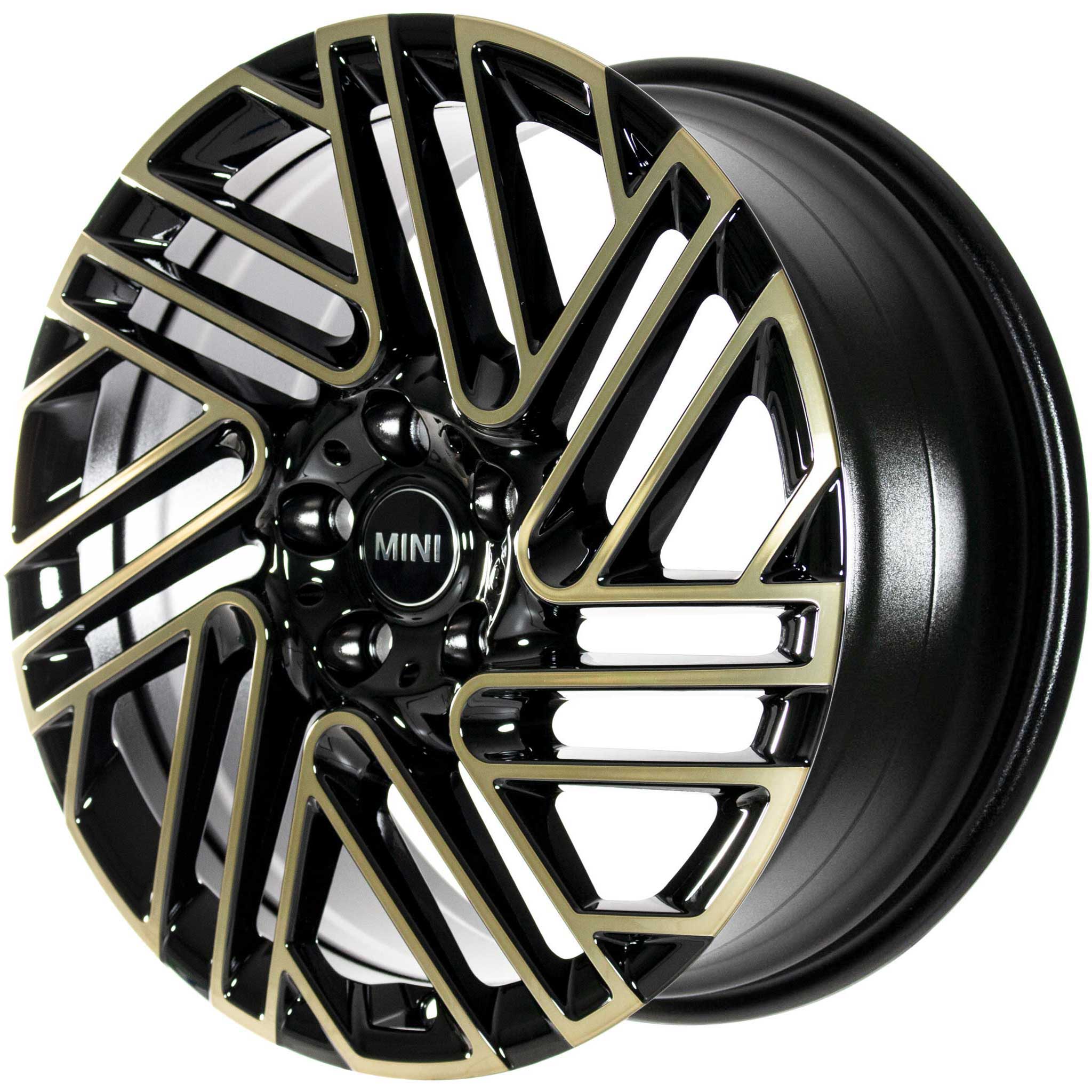 Mini 665 Untold Spoke Night Gold with Bright Turned Alloy Wheel Product Image #2