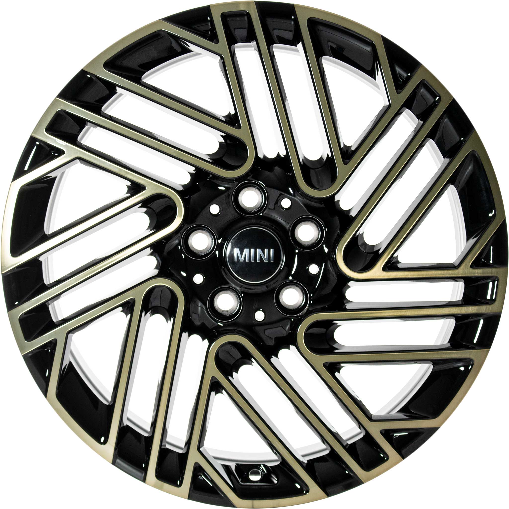 Mini 665 Untold Spoke Night Gold with Bright Turned Alloy Wheel Product Image #1