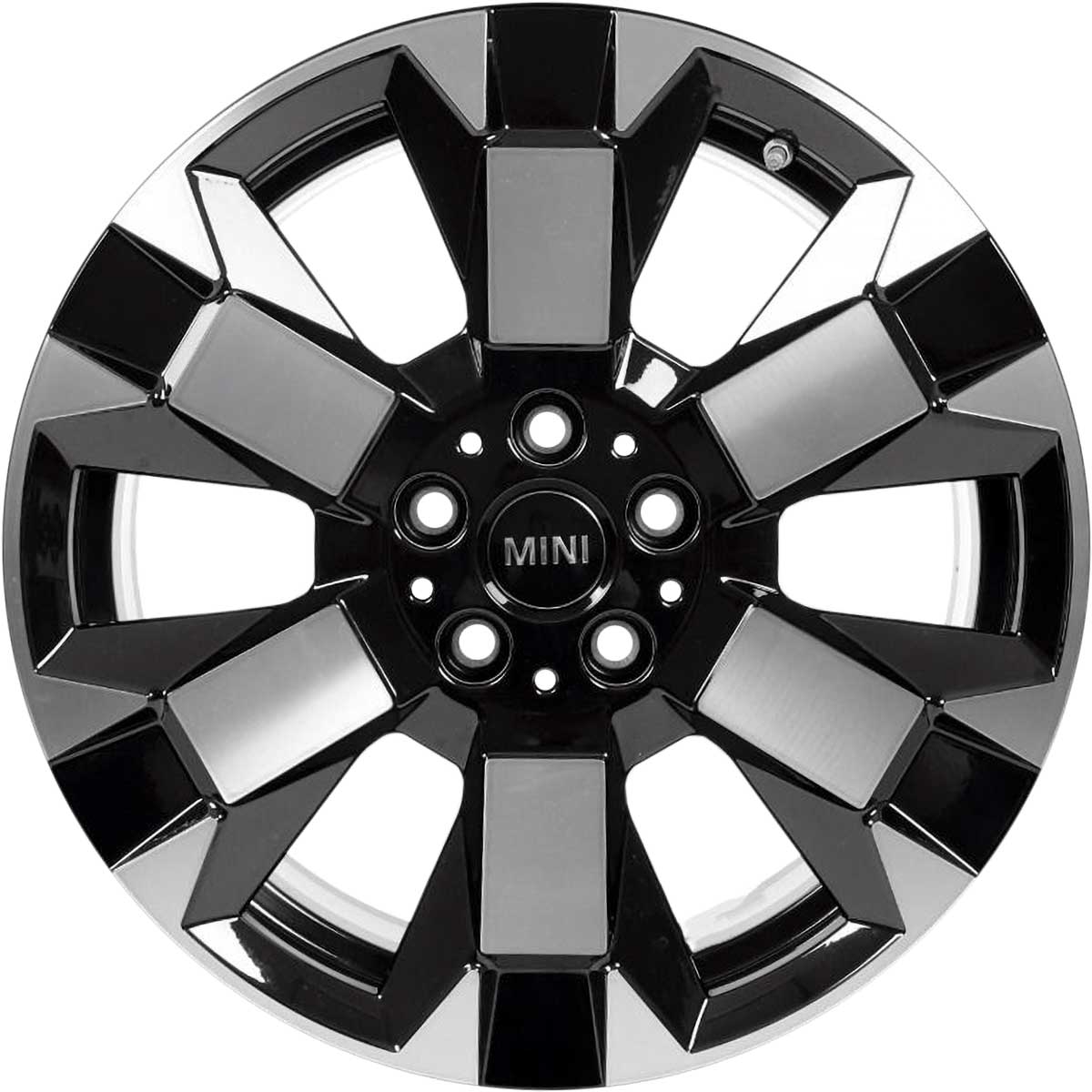 Mini 897 Untamed Spoke Jet Black Alloy Wheel Product Image #1