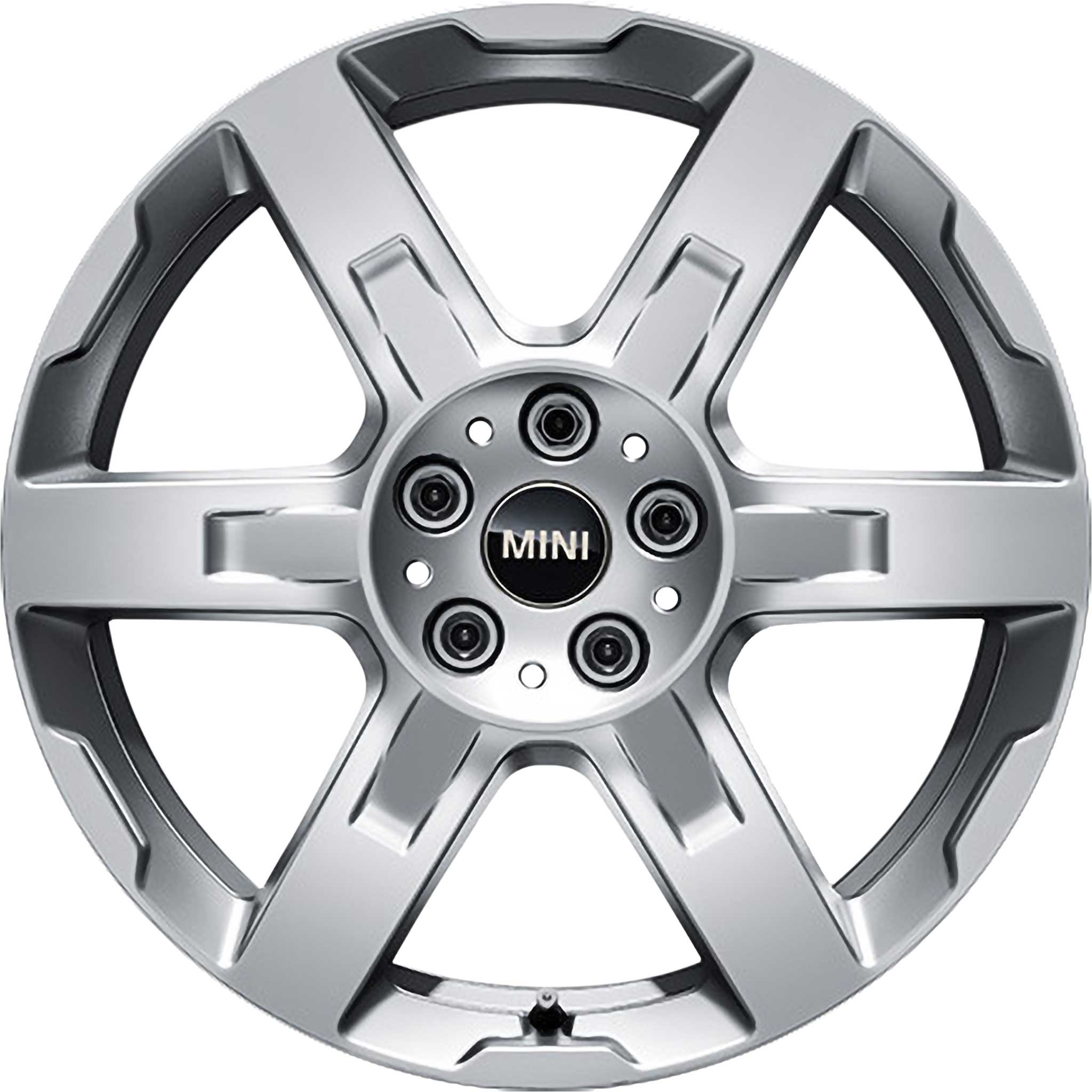 Mini 944 Asteroid Spoke Refined Silver Alloy Wheel Product Image #1