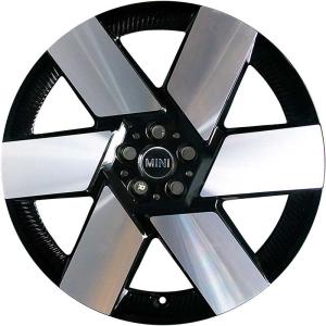 20" Mini 946 Windmill Spoke Tinted Vibrant Silver with Bright Turned alloy wheel