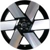 Mini 946 Windmill Spoke Tinted Vibrant Silver with Bright Turned Wheel Img 1