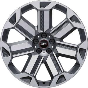 Grey Mini 950 Rally Spoke alloy wheel