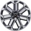 Mini 950 Rally Spoke Frozen Gunmetal with Bright Turned Wheel Img 1
