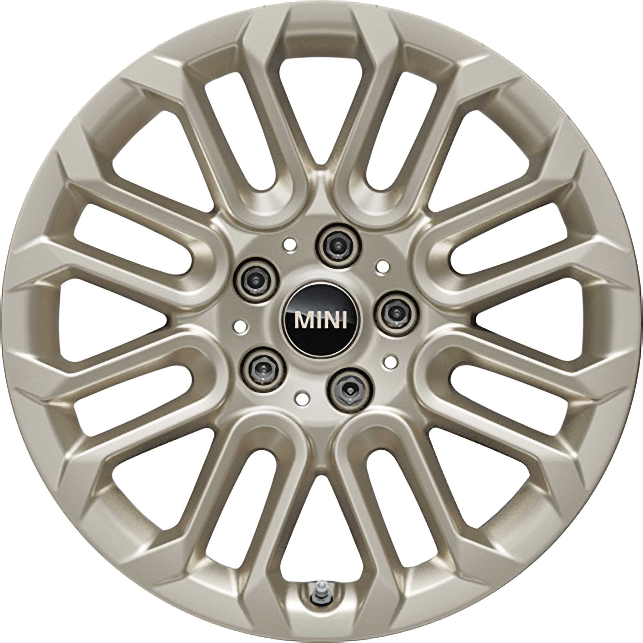 Mini 956 U Spoke Vibrant Silver Alloy Wheel Product Image #1