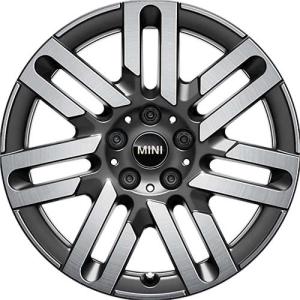 Mini 965 Parallel Spoke Spectre Grey with Bright Turned Alloy Wheel for MINI Hatchback F66 - Sizes 17in