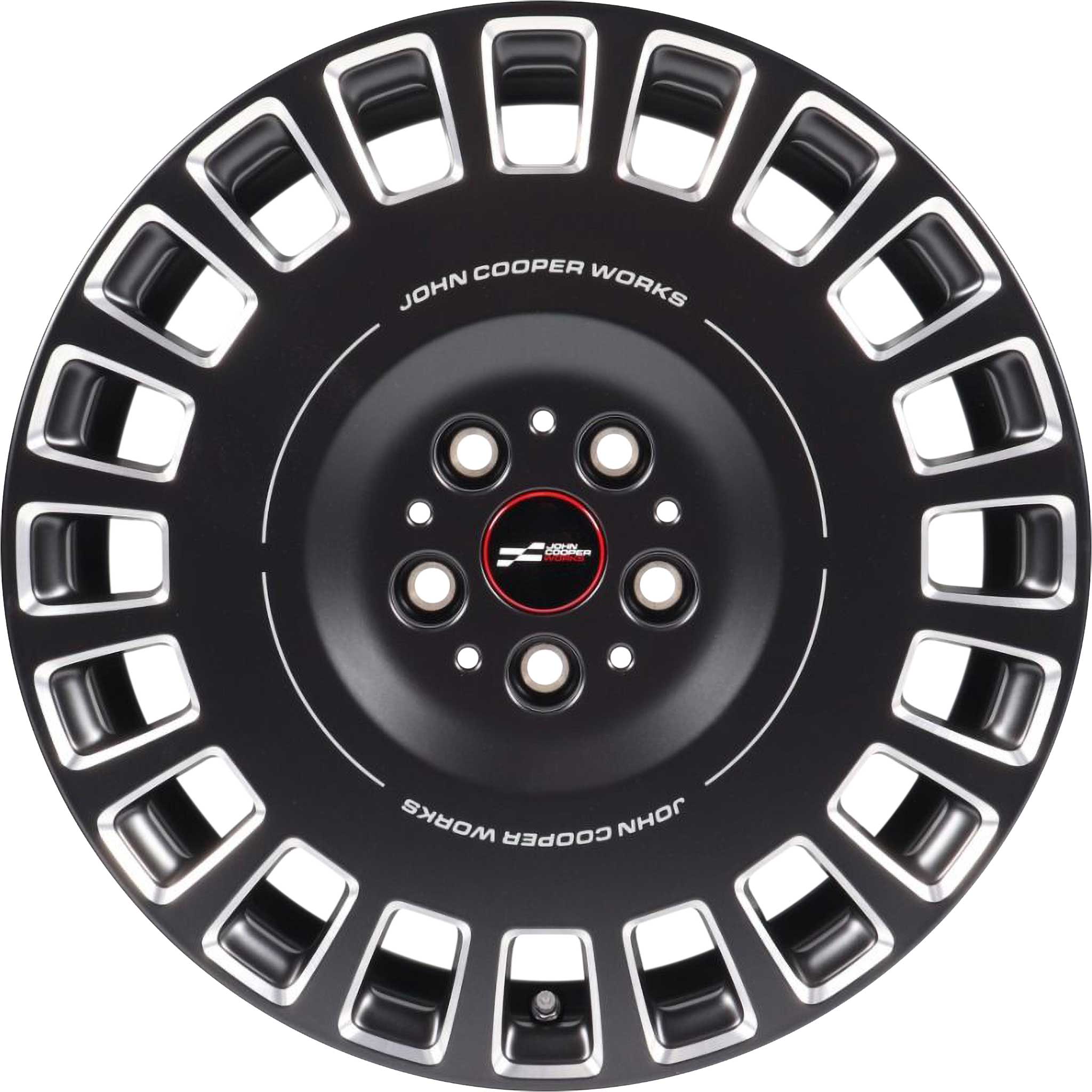 JCW 964 Rallye Spoke Frozen Midnight with Bright Turned Alloy Wheel Product Image #1