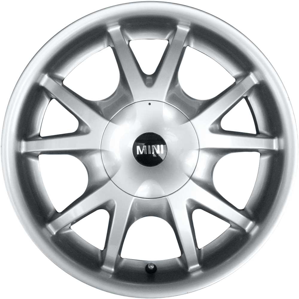 Mini R88 Double Spoke Silver Alloy Wheel Product Image #1