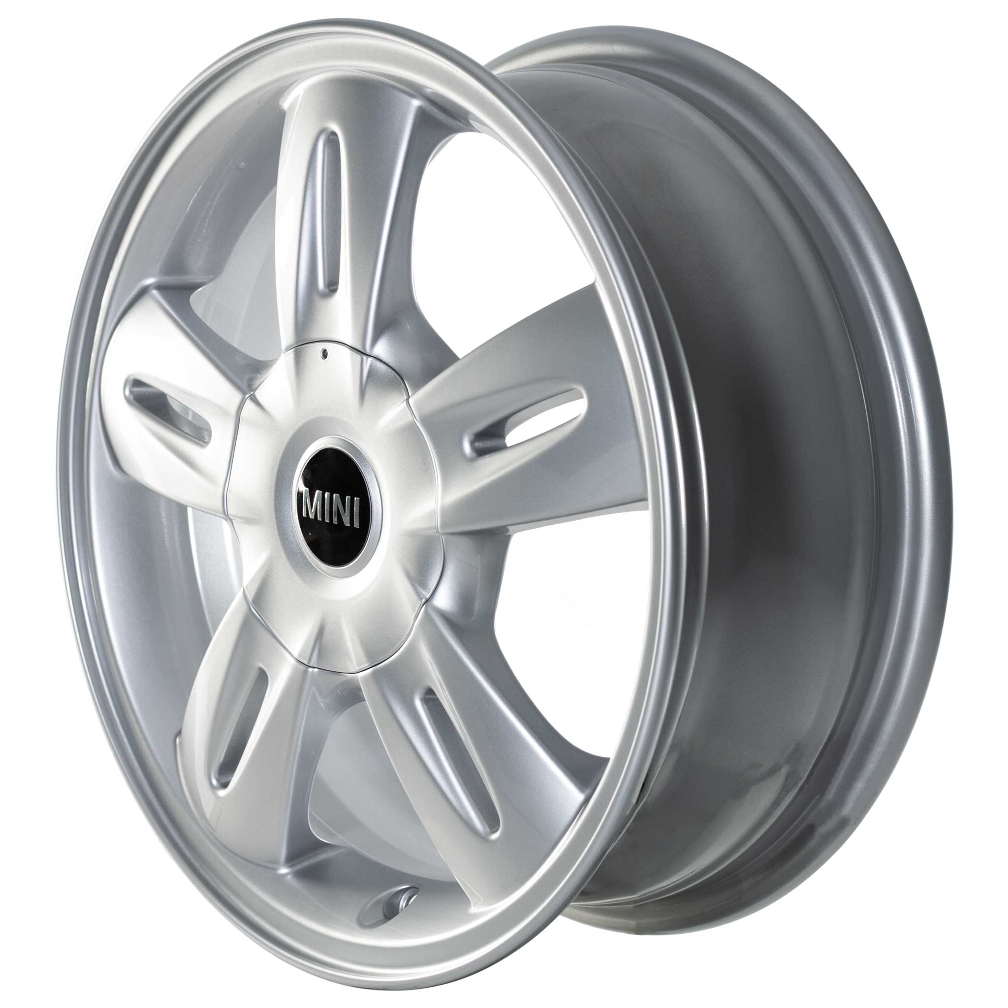 Mini R93 Star Rocket Silver Alloy Wheel Product Image #3