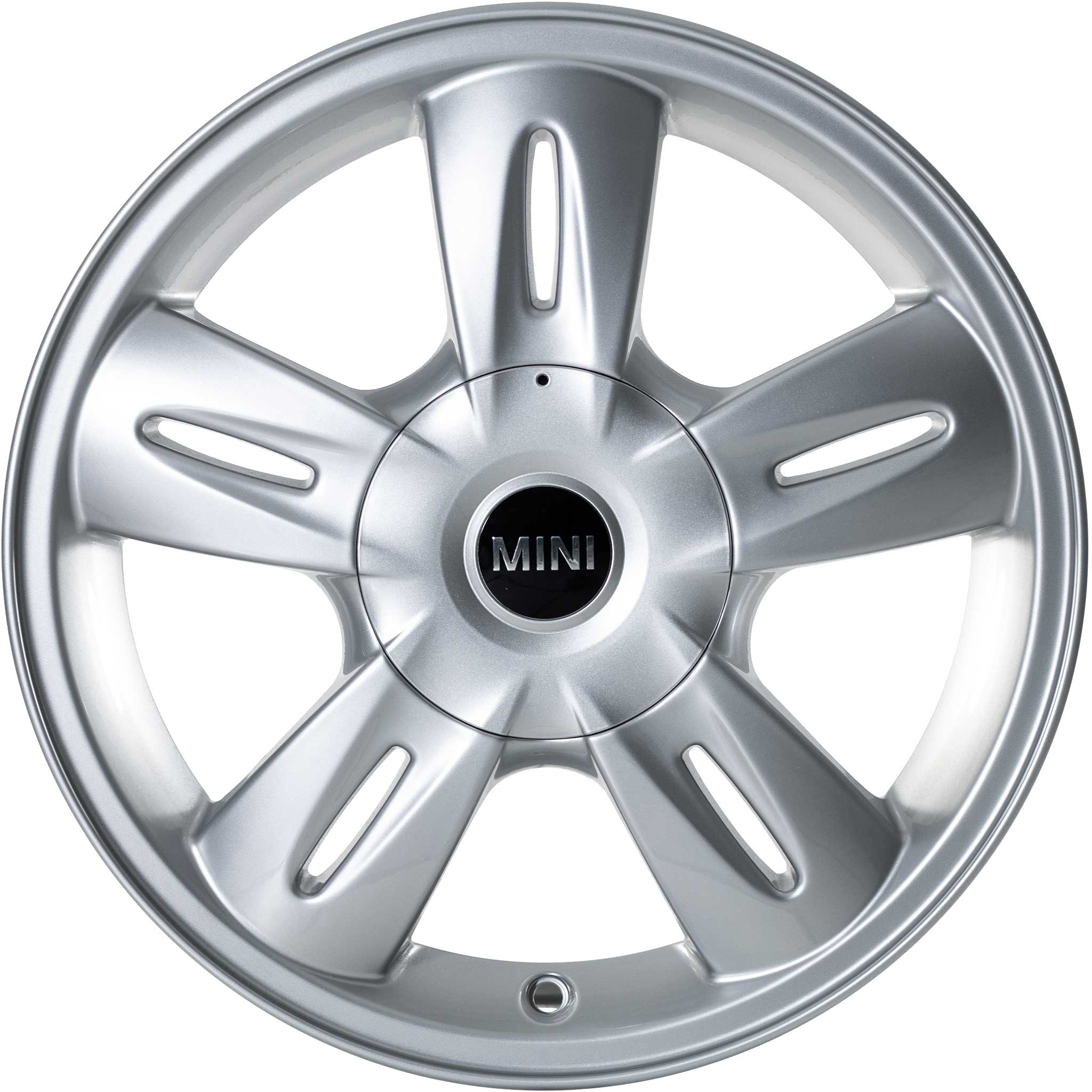 Mini R93 Star Rocket Silver Alloy Wheel Product Image #1