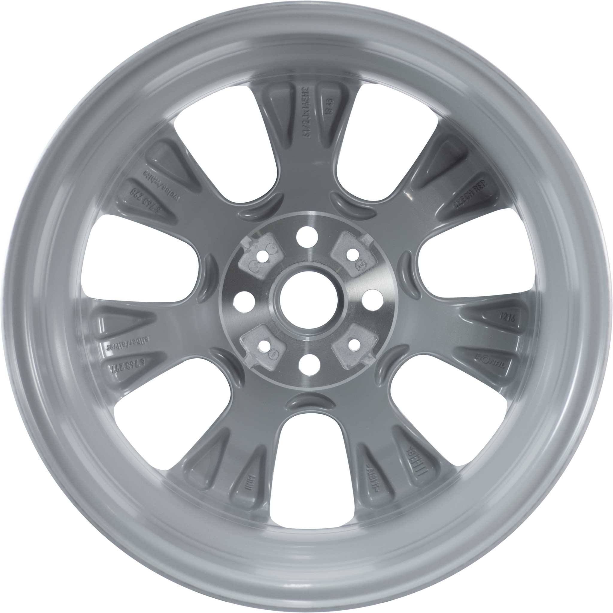 Mini R92 7 Fin Silver Alloy Wheel Product Image #5