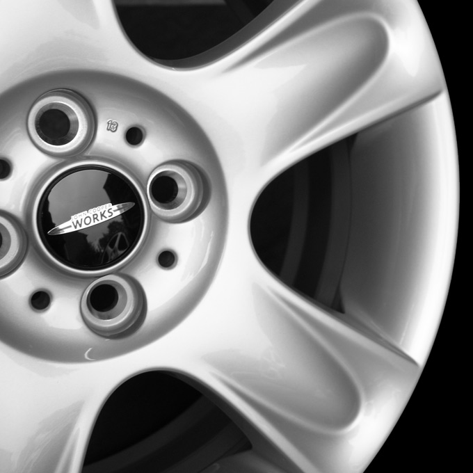 Mini R91 5 Star Bullet Silver Alloy Wheel Product Image #3