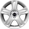 Mini R91 5 Star Bullet Silver Wheel Img 1