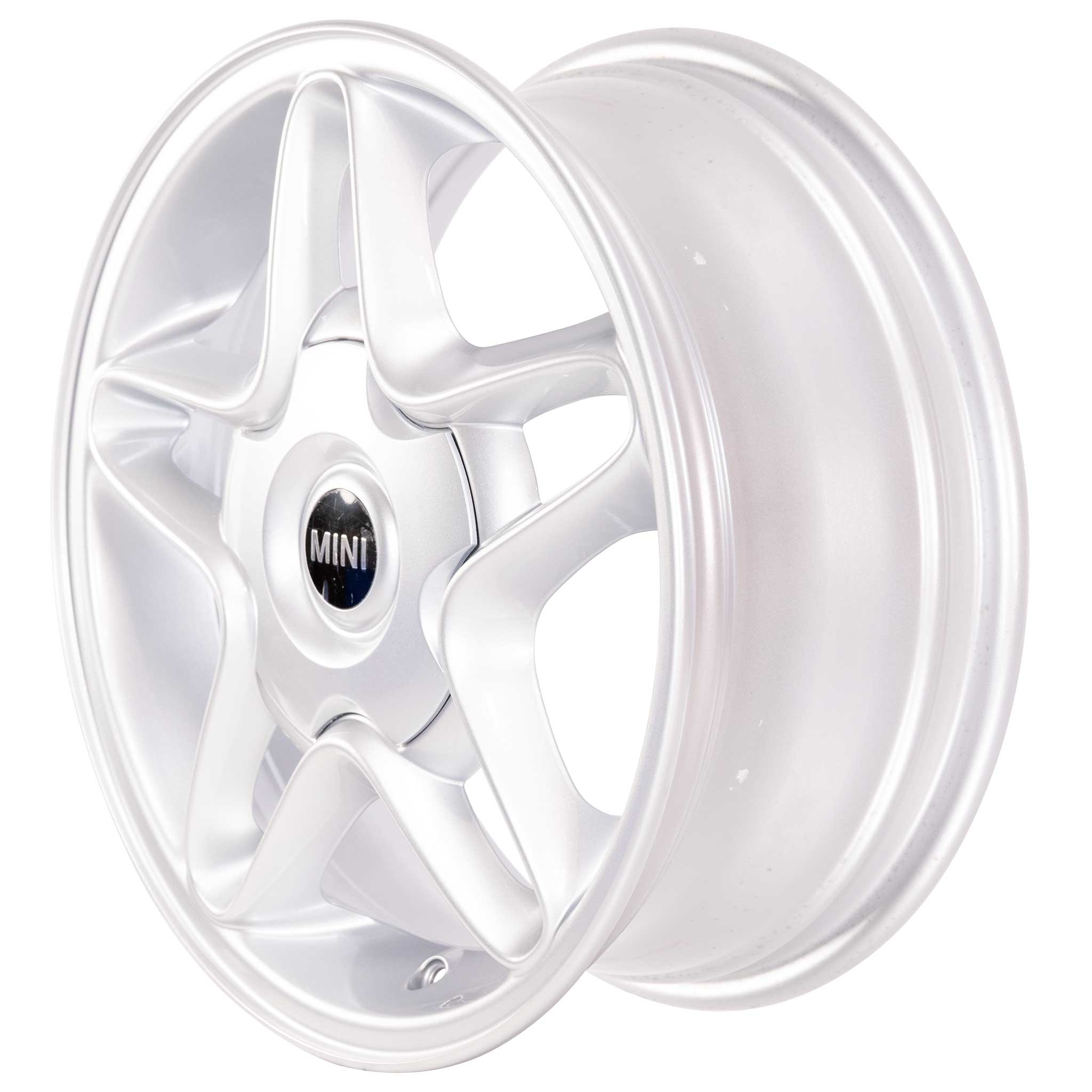 Mini R102 S-Winder Silver Alloy Wheel Product Image #2