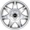 Mini R96 Delta Spoke Silver Wheel Img 1