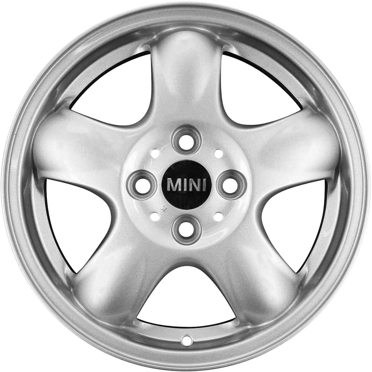 Mini R100 Spooler Spoke White Alloy Wheel Product Image #1