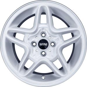 Mini R102 S-Winder White Alloy Wheel for MINI Hatchback R56 - Sizes 16in