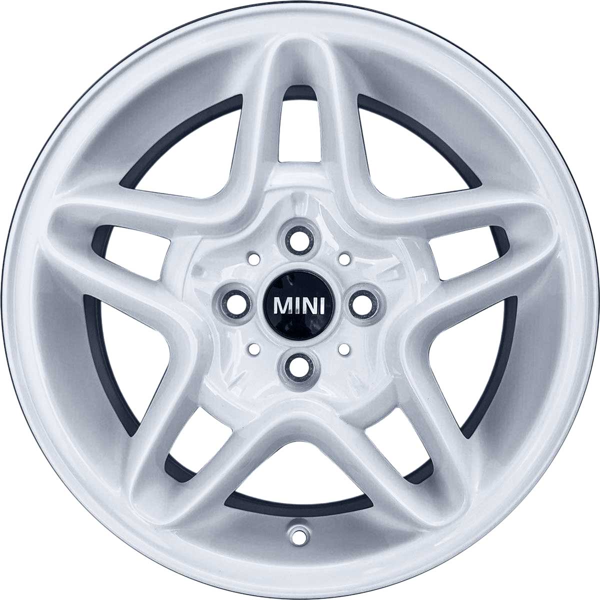 Mini R102 S-Winder White Alloy Wheel Product Image #1