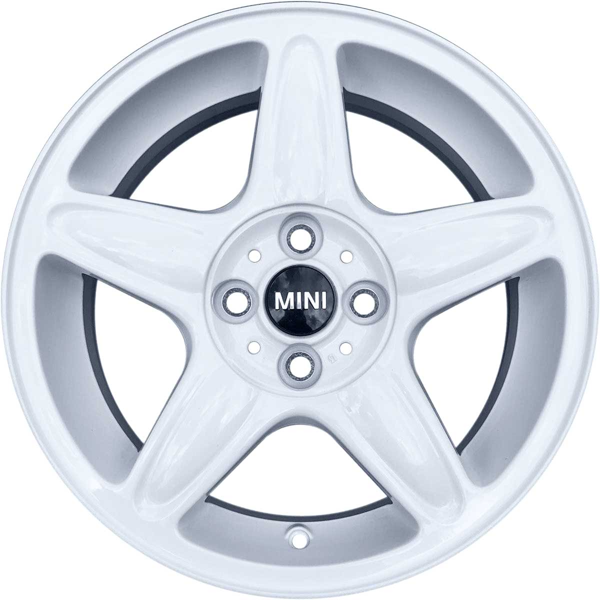 Mini R103 5 Star Blaster White Alloy Wheel Product Image #1
