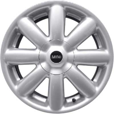 Mini R104 Crown Spoke Silver Alloy Wheel Product Image #1