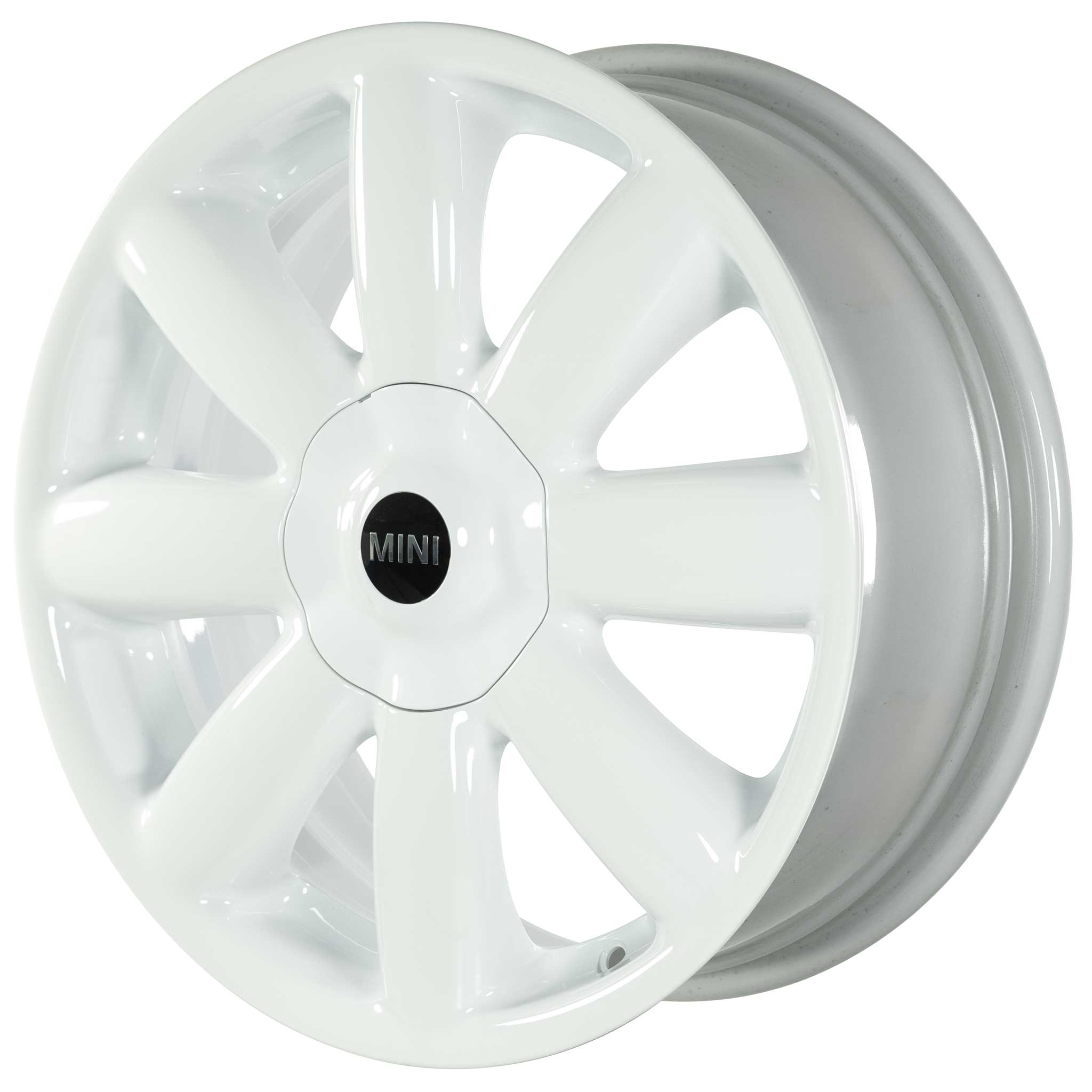 Mini R104 Crown Spoke White Alloy Wheel Product Image #2