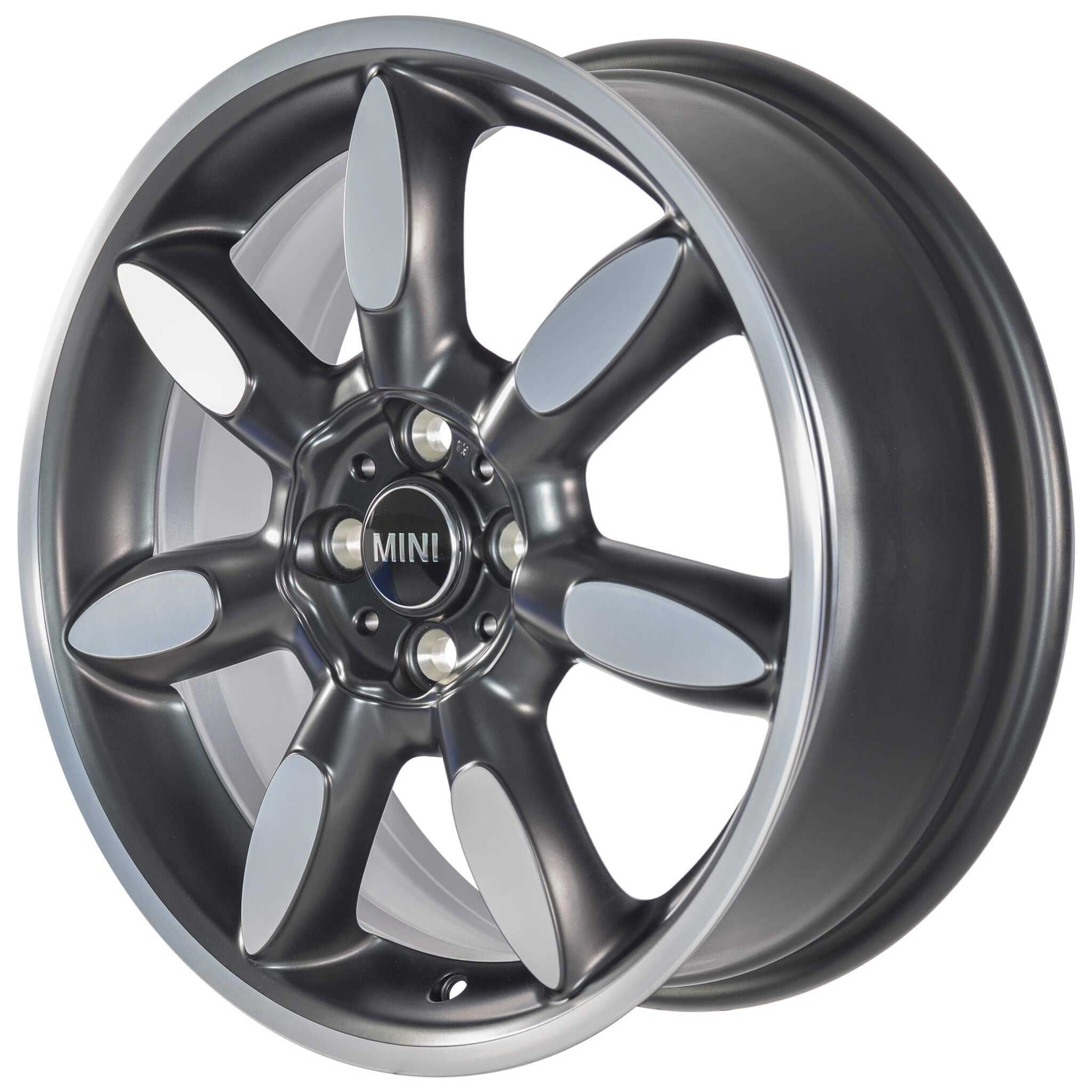 Mini R106 Night Spoke Black with Bright Turned Alloy Wheel Product Image #2