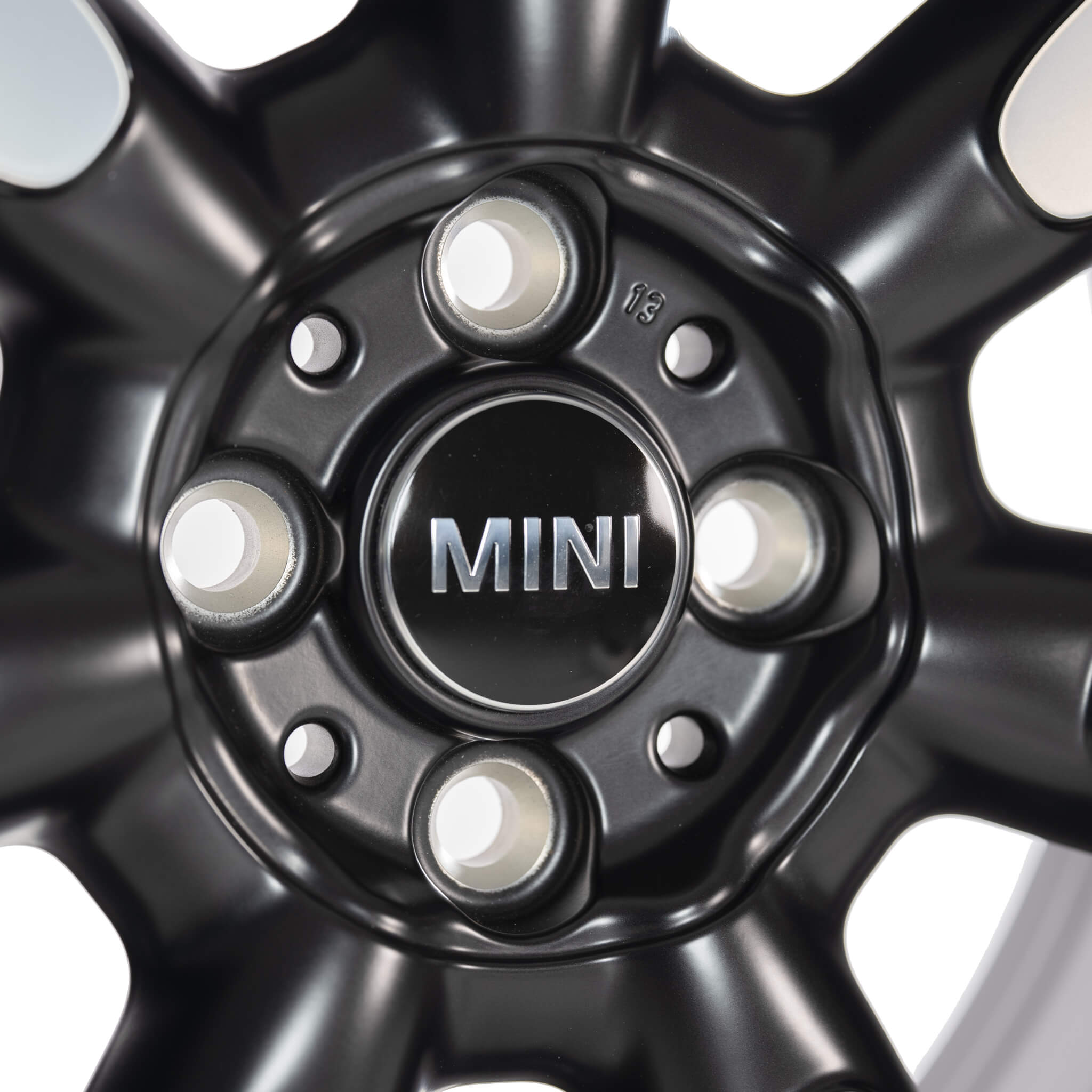 Mini R106 Night Spoke Black with Bright Turned Alloy Wheel Product Image #4