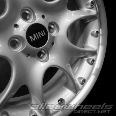 Mini R98 Web Spoke 2pc Silver Alloy Wheel Product Image #3