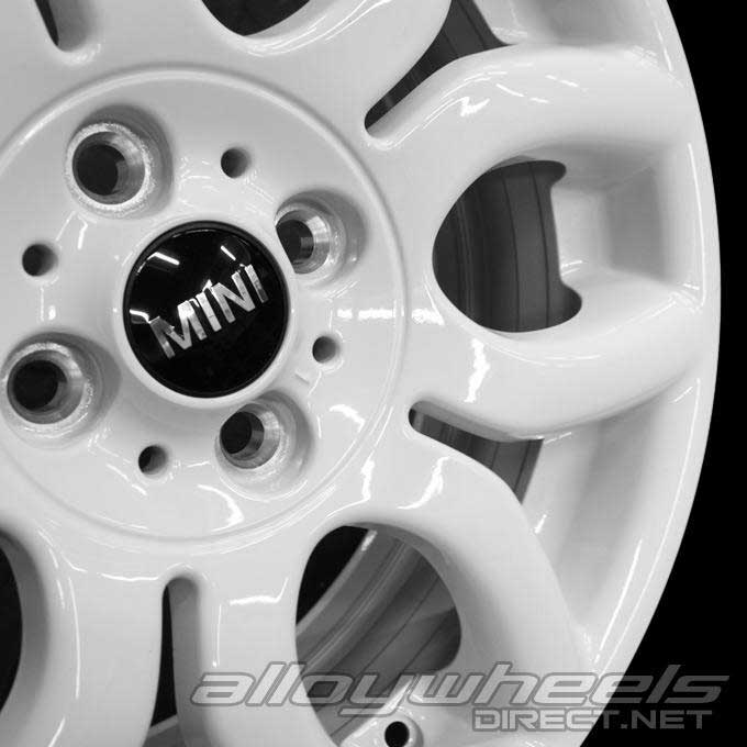 Mini R97 Flame Spoke White Alloy Wheel Product Image #3