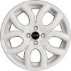 Mini R97 Flame Spoke White Wheel Img 1
