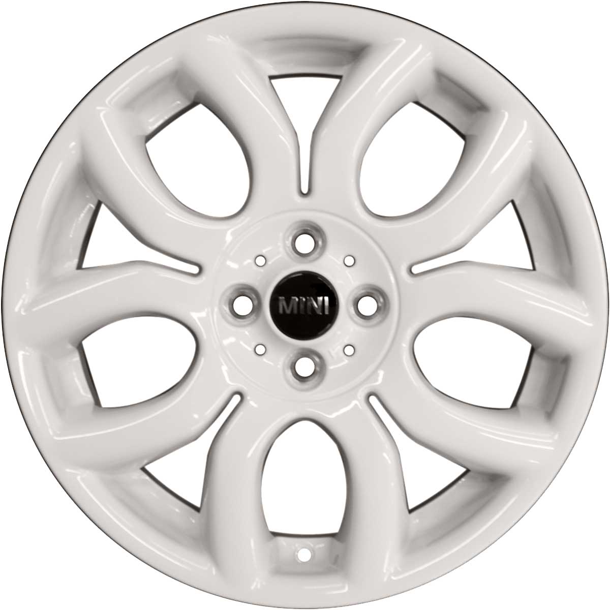 Mini R97 Flame Spoke White Alloy Wheel Product Image #1