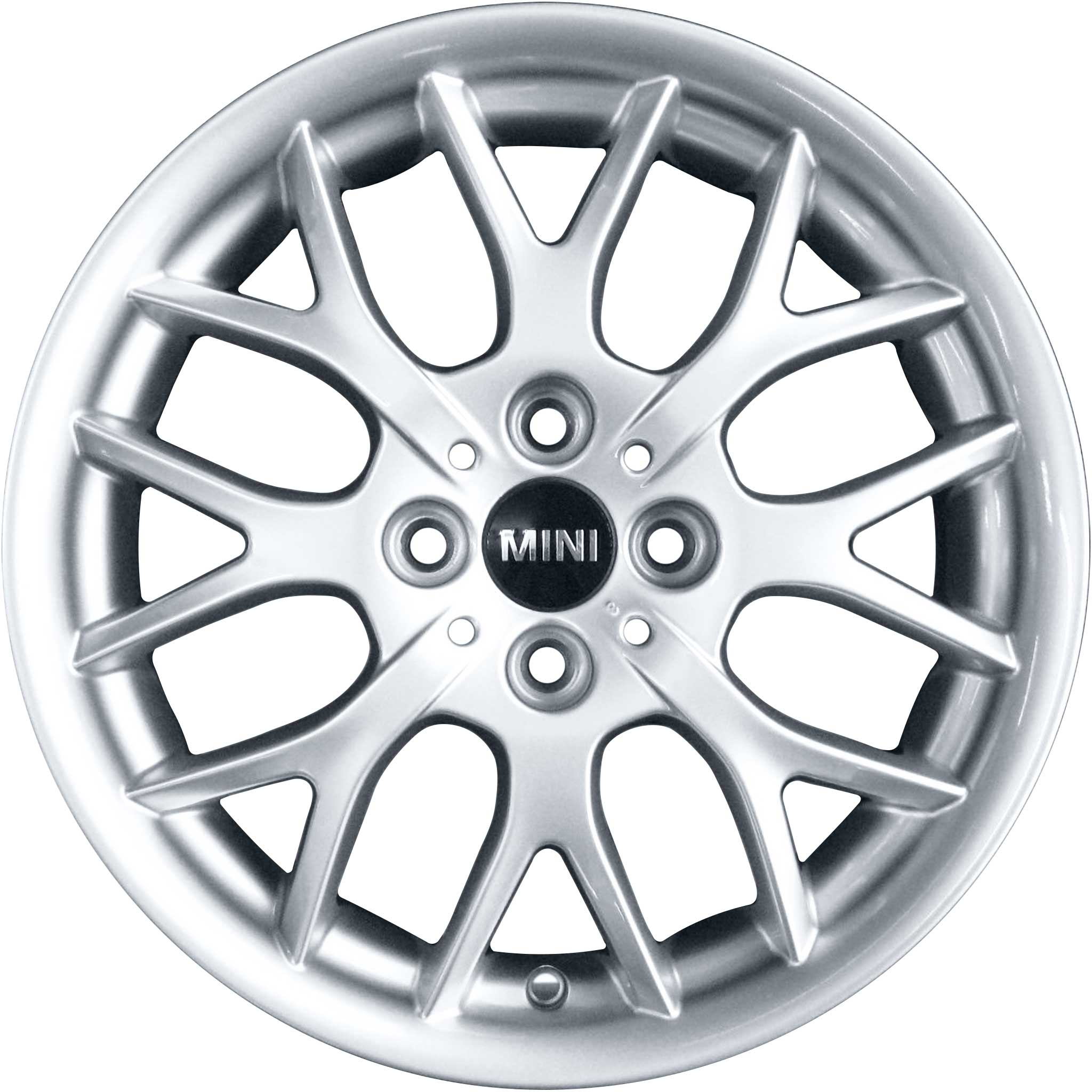 Mini R90 Cross Spoke Silver Alloy Wheel Product Image #1