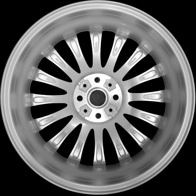 Mini R108 Multispoke Silver Alloy Wheel Product Image #2