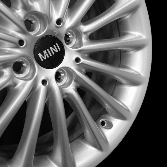 Mini R108 Multispoke Silver Alloy Wheel Product Image #3