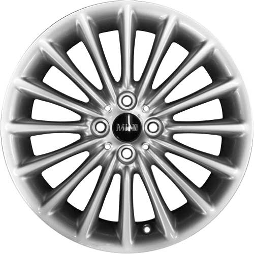 Mini R108 Multispoke Silver Alloy Wheel Product Image #1