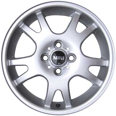 Mini R87 Double Spoke Silver Alloy Wheel Product Image #1