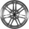 Mini R99 Double Spoke Polished Silver Wheel Img 3