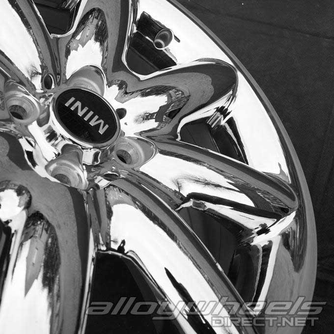 Mini R85 S Spoke Chrome Alloy Wheel Product Image #3