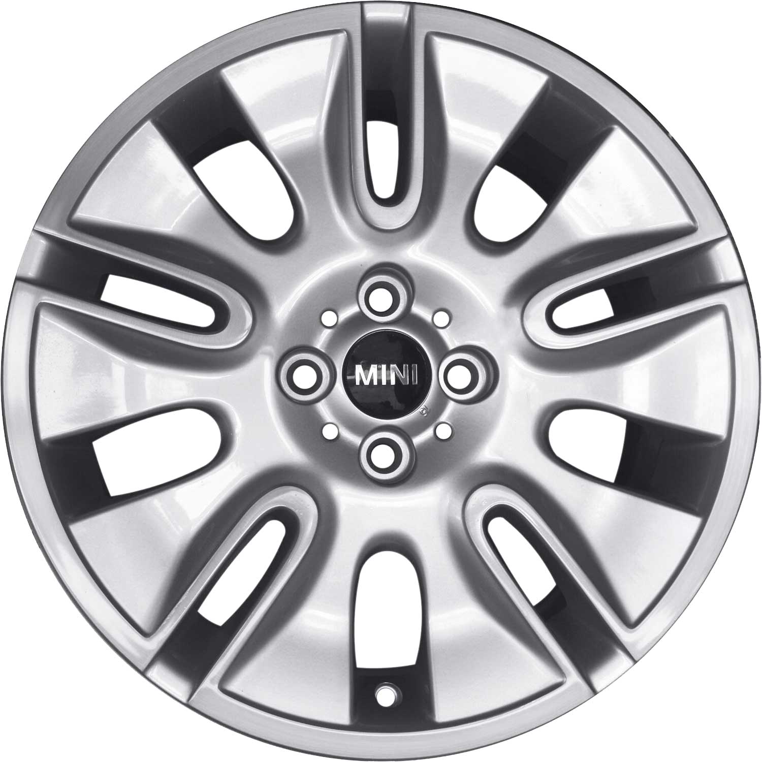 Mini R117 Silver Shield Silver Alloy Wheel Product Image #1