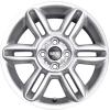 Mini R119 6-Star Twin Spoke Silver Wheel Img 1