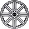 Mini R115 Rib Spoke Silver Wheel Img 1