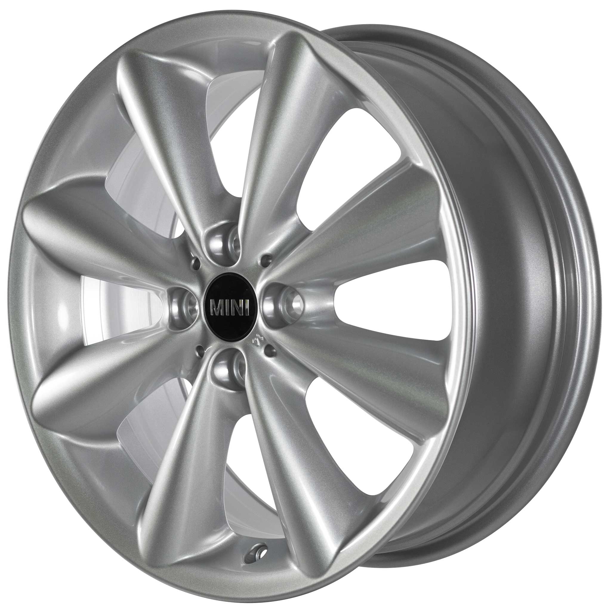 Mini R121 Conical Spoke Silver Alloy Wheel Product Image #2